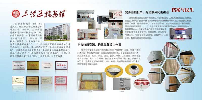 档案与民生展板